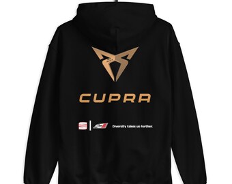 Unisex Hoodie Sports Non-Official "Cupra - Diversity takes us further" Parody