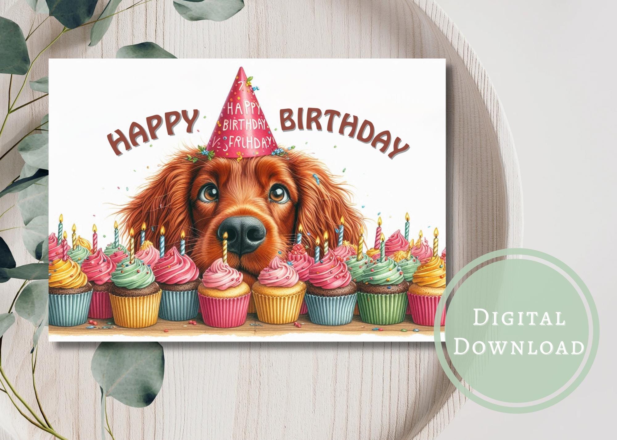Irish Happy Birthday Cards - Etsy, image size:2001x1429