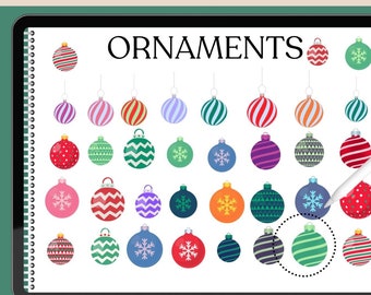Seasonal Planner Stickers: 100+ Pre-Cropped GoodNotes Stickers (Digital Download)