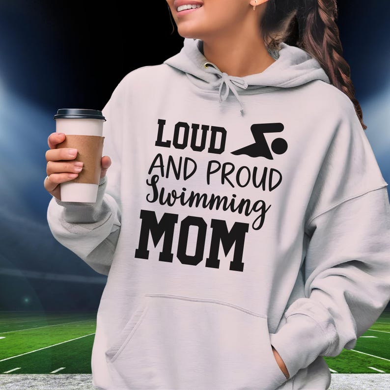 loud and proud swim mom proudful mom, trending sports game shirt, cute mom shirt, game day tee for mom, athletic mom shirt, loud and proud mom shirt, sports lover, proud mom shirt. sport hoodie sport sweatshirt sport t-shirt game day hoodie