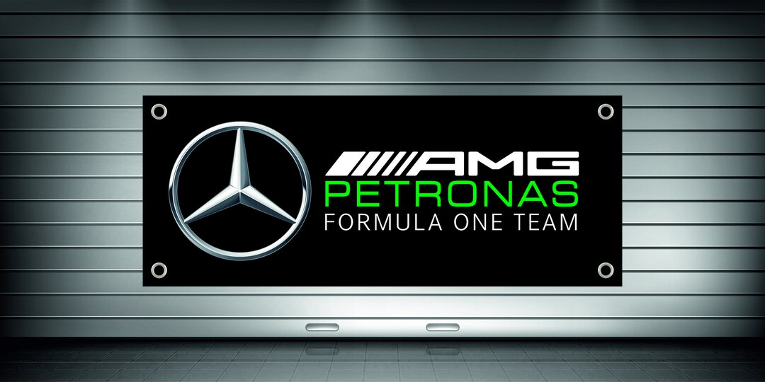Mercedes Benz Logo Banner Vinyl, Garage Sign,office or Showroom, Flag ...