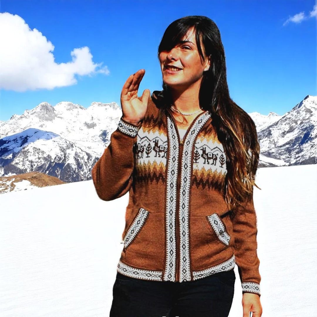 Strickjacke Peru