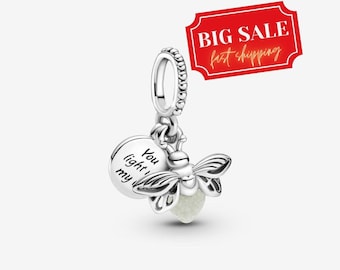 Firefly Charm Hanger, Bedels voor armband, Meisjes Dangle Charm, Patronus Charme, Beste cadeaus voor verjaardag