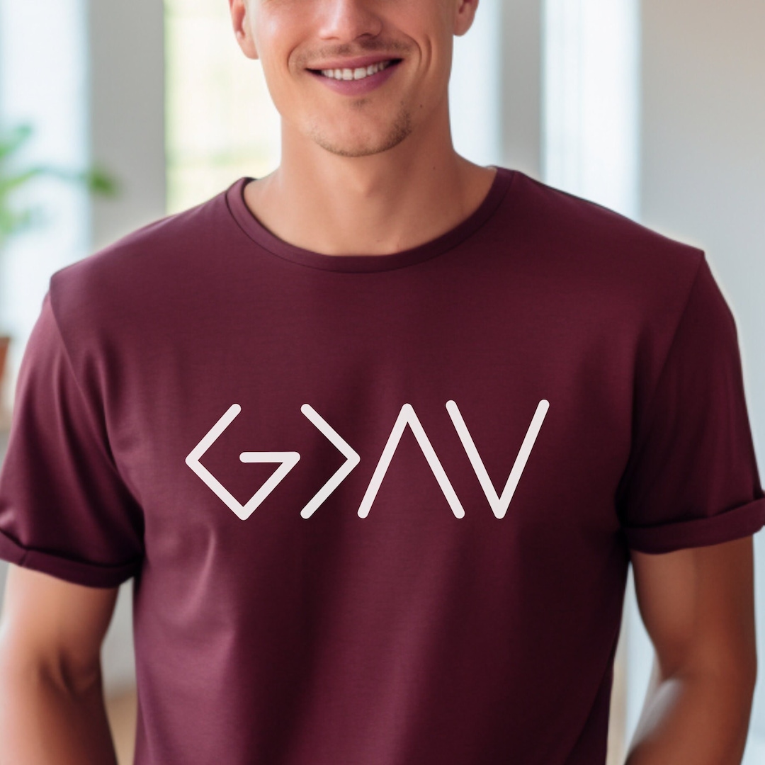God is Greater Than the Highs and Lows Tshirt, God is in the Ups and