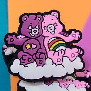 Care Bears on Cloud Silicone Focal Bead