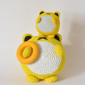 ORO Frog Crochet Pattern, Unique Amigurumi Crochet Pattern, Beginner Crochet Pattern, Stuffed Animals Crochet Pattern, Plushie Pattern. image 8