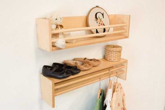 Kundenspezifisches Spielzeug-Aufbewahrungsregal, Kinderbuchregal, Holzorganisator Für Kleidung, Spielzeug Und Mehr - Individuelle Bestellung Für Kinderzimmerdekor