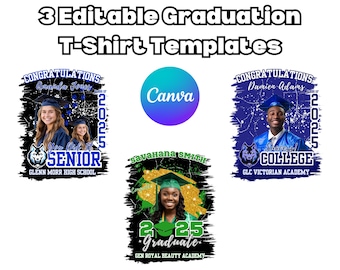 Class of 2027 Graduation Shirt Design PNG Custom Graduation Shirt Canva Template Grad Designs Graduation Sublimation Design Digital Download
