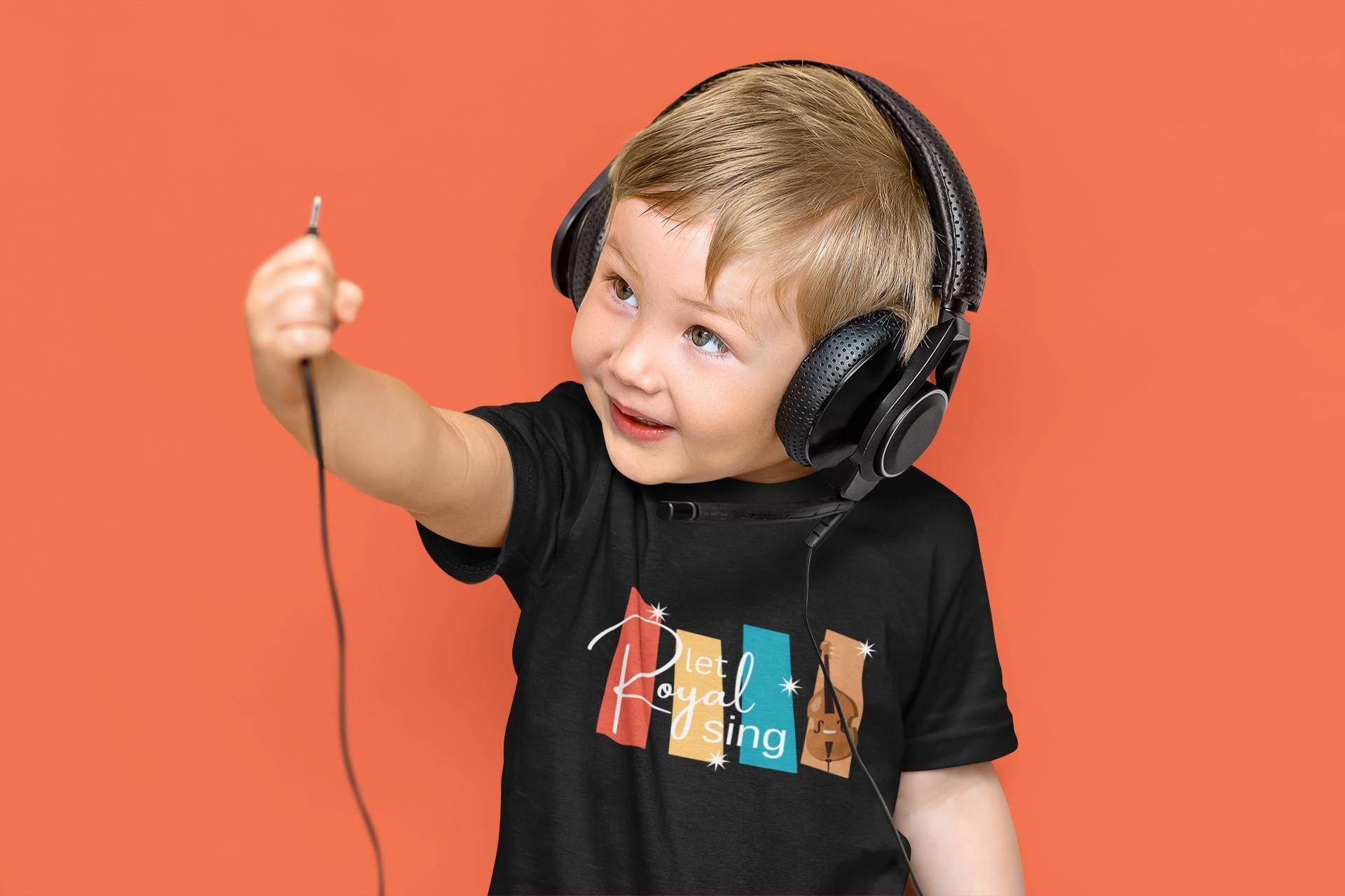 Let Royal Sing Toddler Tee, Cute BMFS Gift, Kids Clothing, Child Music Lover Present, lil' Royal Masat Fan, Billy Strings Matching Family
