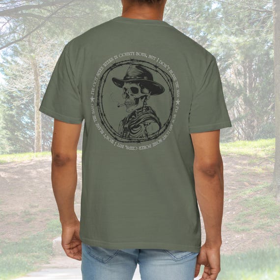 Billy Strings Seven Weeks In County Lyrics Unisex Tee, BMFS Shirt, Vintage Style Tee, Festival Clothing, Gift for Bluegrass Fan, Lot Merch