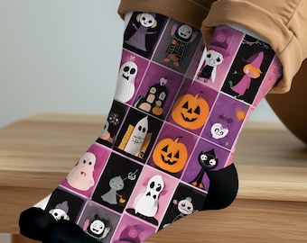 Calzini di Halloween - Moda autunnale spettrale e adorabile