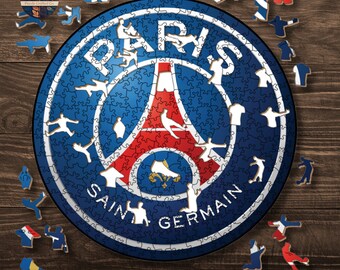 Puzzle en bois du PSG : élevez votre fandom avec un cadeau d'oeuvres d'art sur le football pour les vrais fans