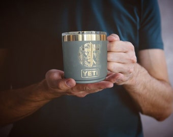 パーソナライズされたイエティマグ：レーザー彫刻のコーヒー＆ティーカップ