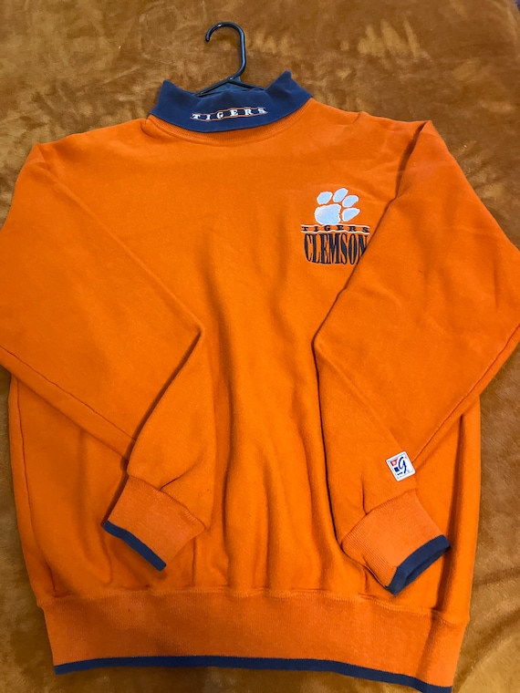 Vintage Clemson Tigers Sweatshirt Size XL/ Made i… - image 1
