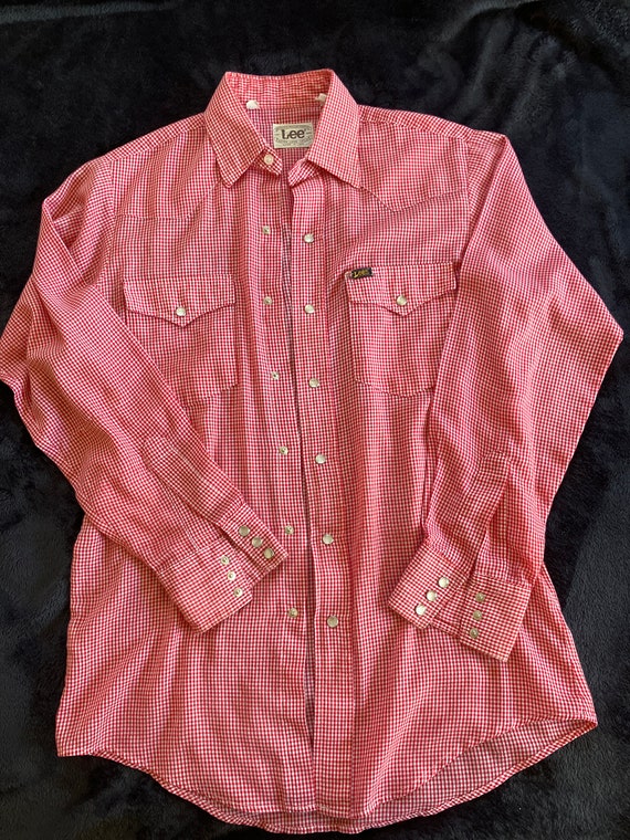 Vintage 1960/70 Lee Pearl Snap Shirt