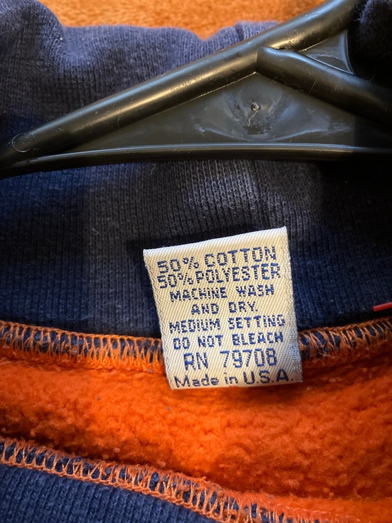Vintage Clemson Tigers Sweatshirt Size XL/ Made i… - image 5