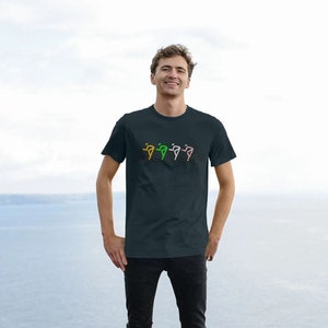T-shirt en coton bio Jerseys Tour De France