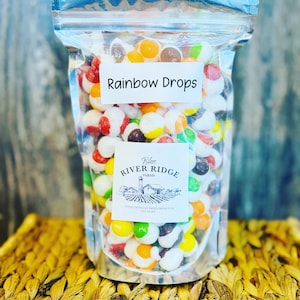Freeze-Dried Rainbow Drops