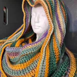 Wild Oleander Hooded Scarf image 2