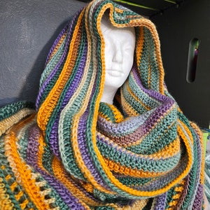 Wild Oleander Hooded Scarf image 3