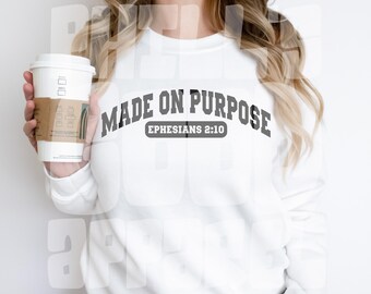 SVG cristiano: Diseño hecho a propósito (Descarga digital)