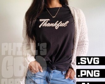 Diseño de camiseta de Acción de Gracias: Retro Otoño PNG (Descarga digital)