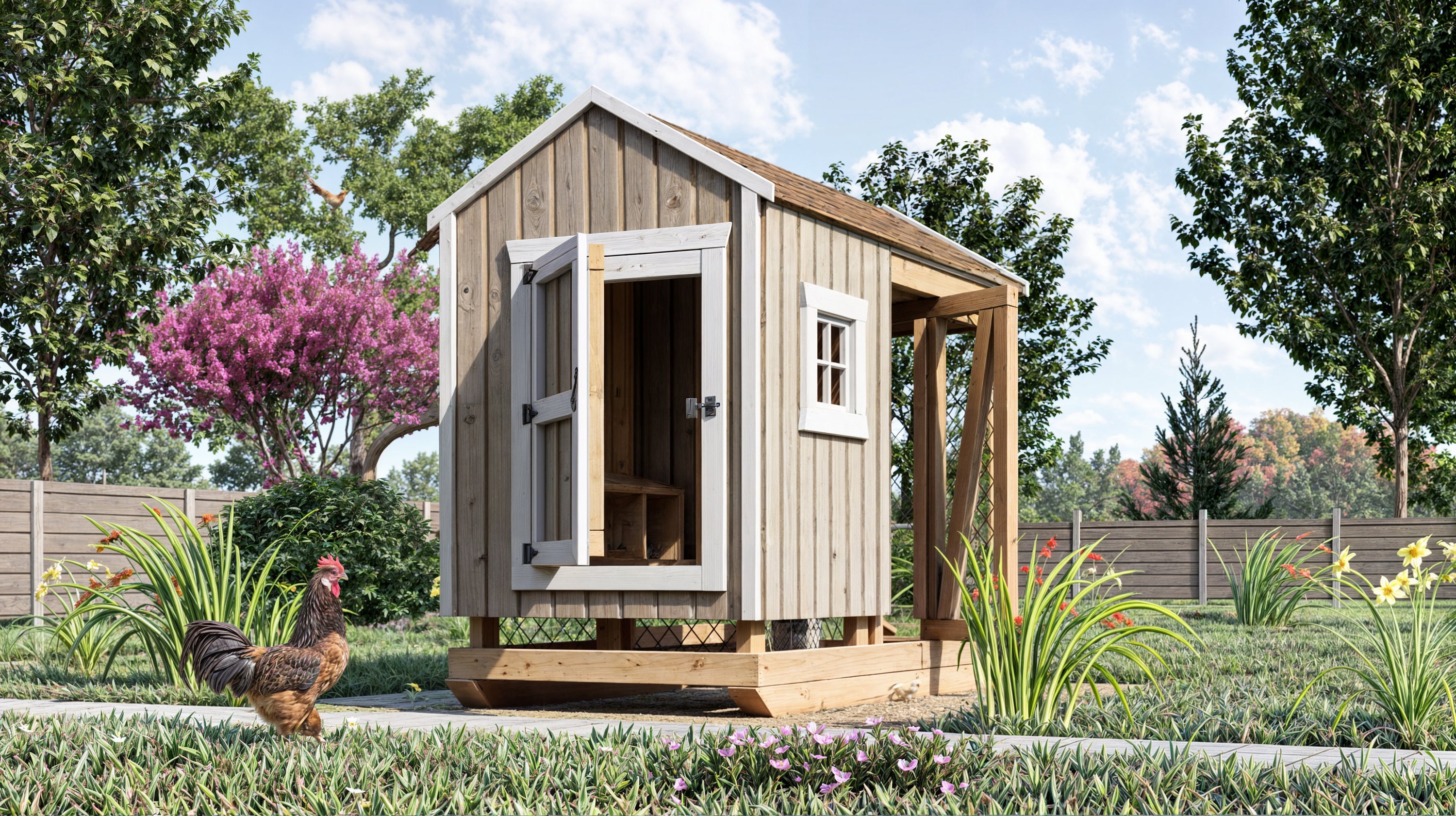 Eggcellence Coop Plans 4x8 | DIY Chicken Coop | Backyard Hen House PDF ...