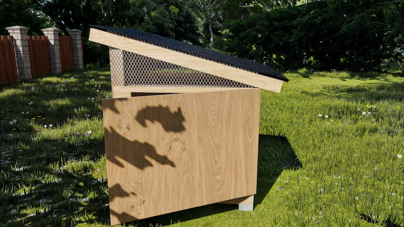 Minimal Chicken Coop 4x4 | DIY Simple Hen House | Backyard Poultry PDF ...
