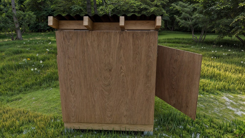 Minimal Chicken Coop 4x4 | DIY Simple Hen House | Backyard Poultry PDF ...