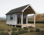 Modern Cabin 14x10 | DIY Wooden Tiny Home | Backyard Guest House PDF