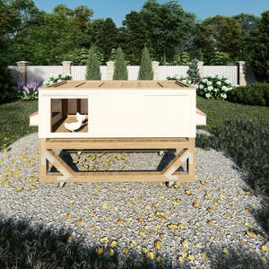 Mobile Chicken Coop 4x8 Plans | DIY Portable Hen House | Backyard ...