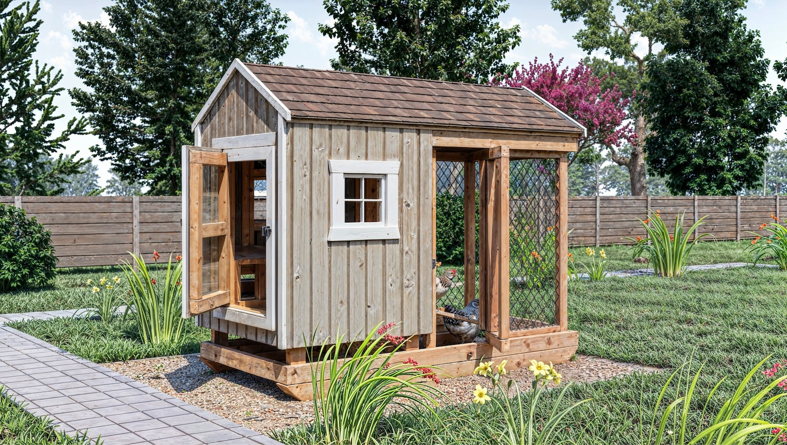 Eggcellence Coop Plans 4x8 | DIY Chicken Coop | Backyard Hen House PDF ...