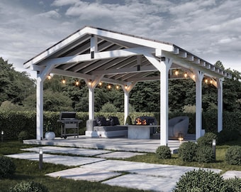 Carport Plans 18x22 | DIY Wooden Shelter | Modern Outdoor Roof PDF