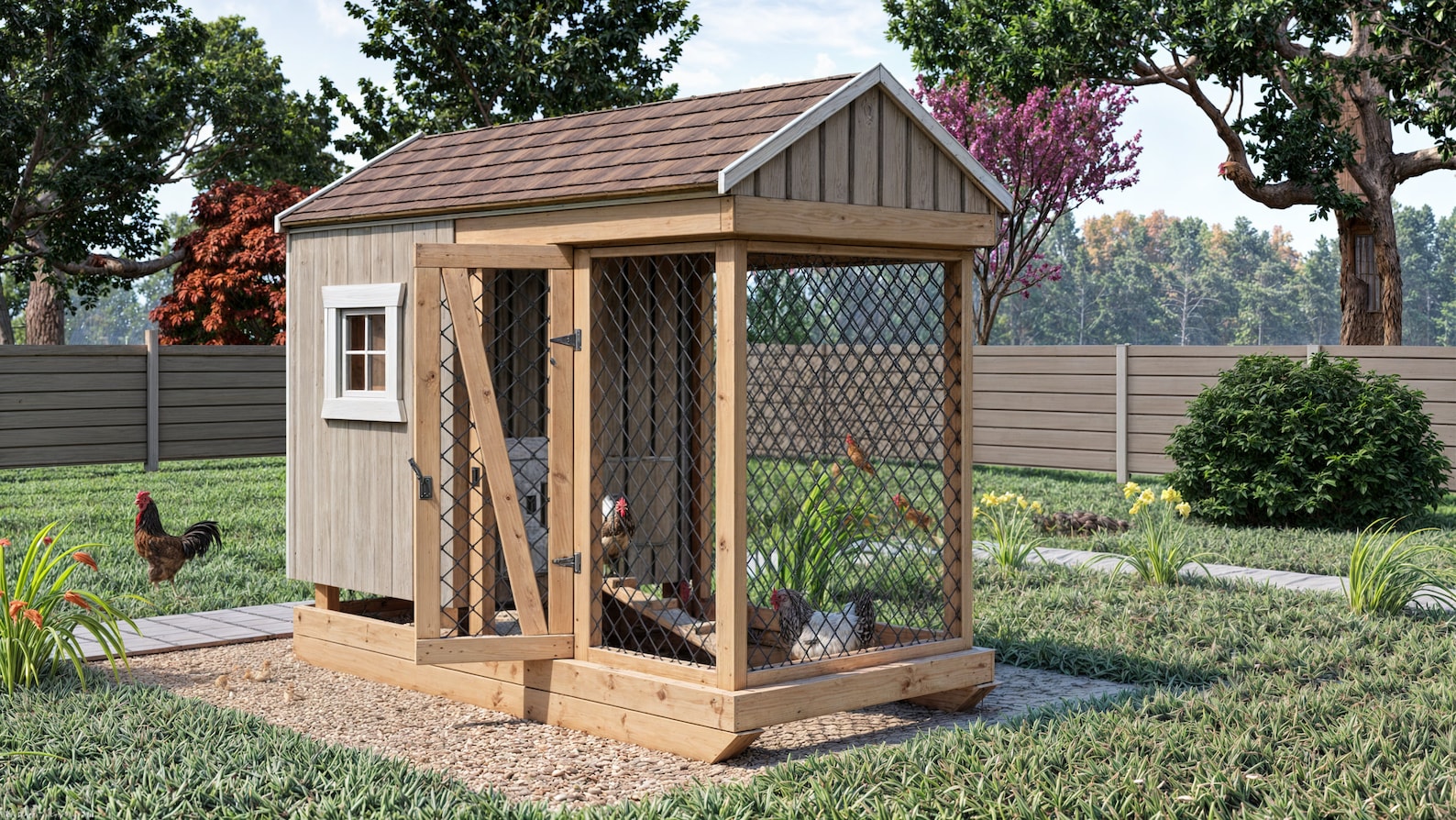 Eggcellence Coop Plans 4x8 | DIY Chicken Coop | Backyard Hen House PDF ...