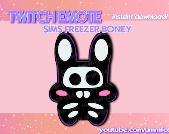 Sims Freezer Boney Emote - Twitch, Youtube, Discord