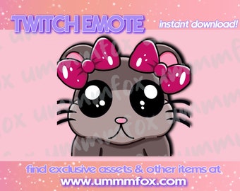 Sad Hamster Meme Emote - Twitch, Youtube, Discord