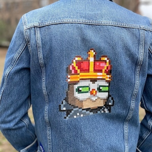 Custom Hand Painted Denim Jacket