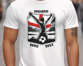 EURO 2024 ENGLAND, PNG, England T-shirt, England Soccer Wall Art, Soccer Instant Download and Ready To Print, Football Fan Gift, Three Lions