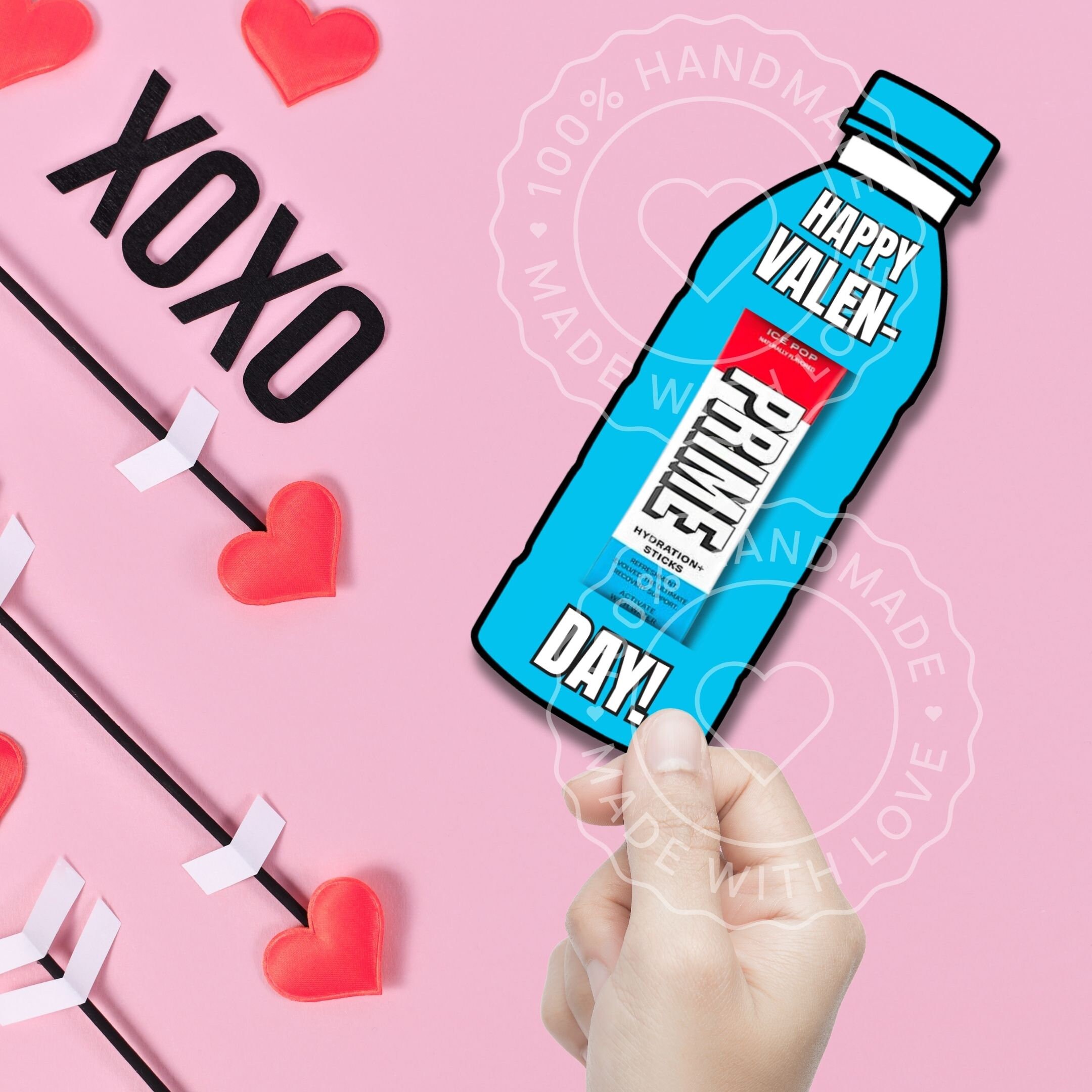 Valentine PDF | PRIME Hydration Drink Stick Holder | Instant Download ...