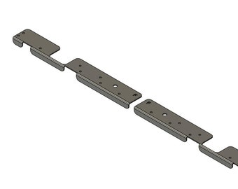 3rd Gen 4Runner Bolt On Slider Plate CNC Plasma/Laser CAD File