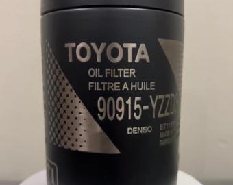 Toyota OEM Oil Filter Design for Laser Engraving Digital File