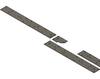 5th Gen 4Runner Bolt On Slider Plate CNC Plasma/Laser CAD File KDSS Compatible
