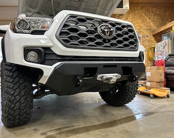 3rd Gen Tacoma Front Winch Bumper CAD Files CNC Plasma/Laser