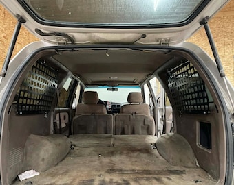 3rd Gen 4Runner Interior Molle Panels CAD Design CNC Plasma/Laser DXF Files