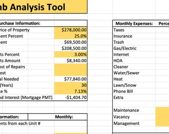 Airbnb Property Analysis Tool