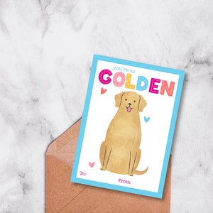 Printable Dog Valentine's Day Cards, Kids Valentine's Day Cards ...