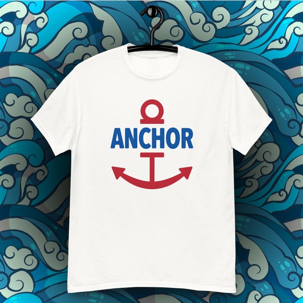 Anchor T-shirt | One Piece - Ruby - Luffy| Print Unisex T-Shirt | Casual Cotton Tee | Trendy and Comfortable | Gift Idea