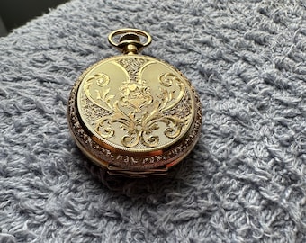 Antique 14k Solid Gold Pocket Watch