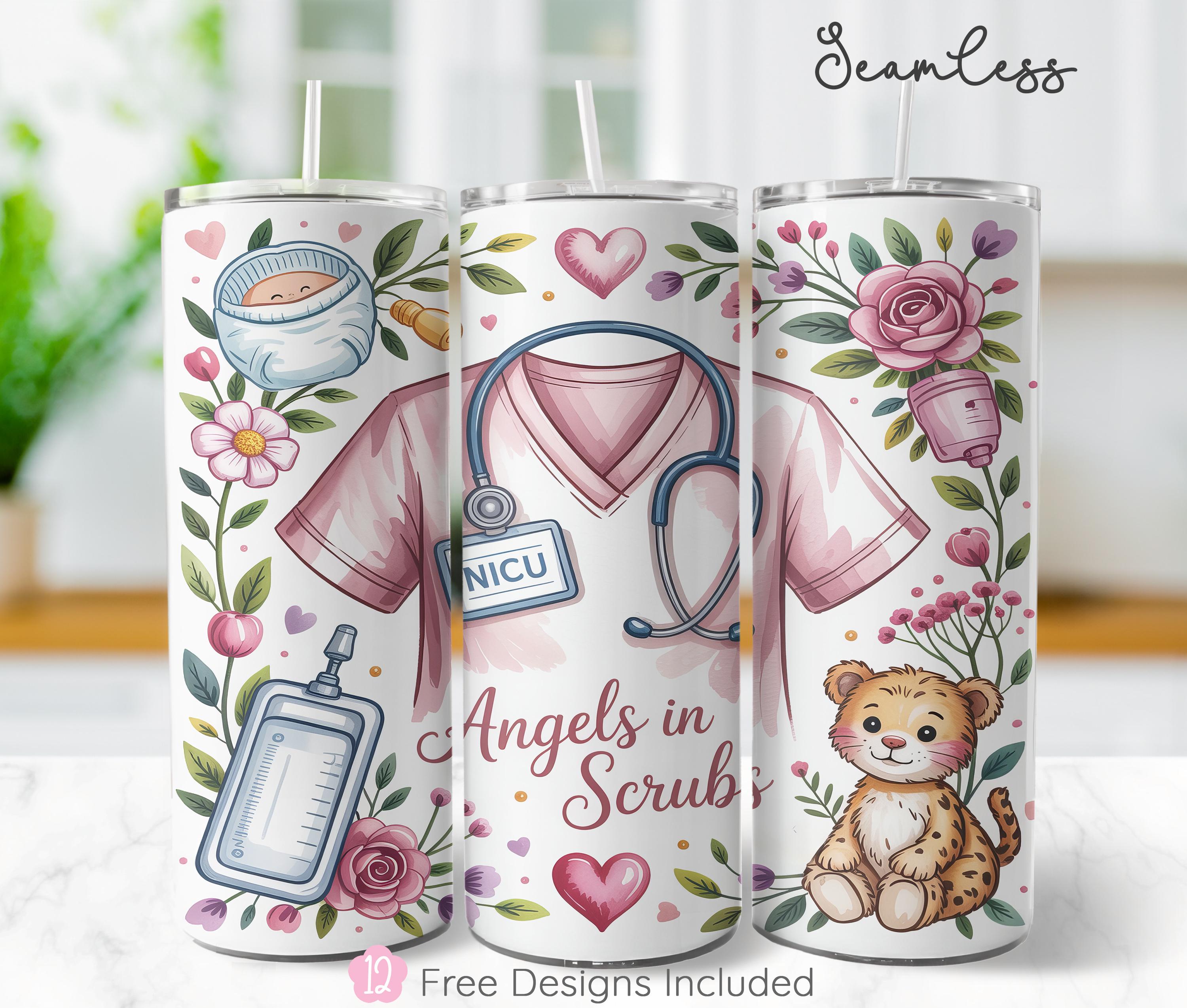 Nurse Angel in Scrubs