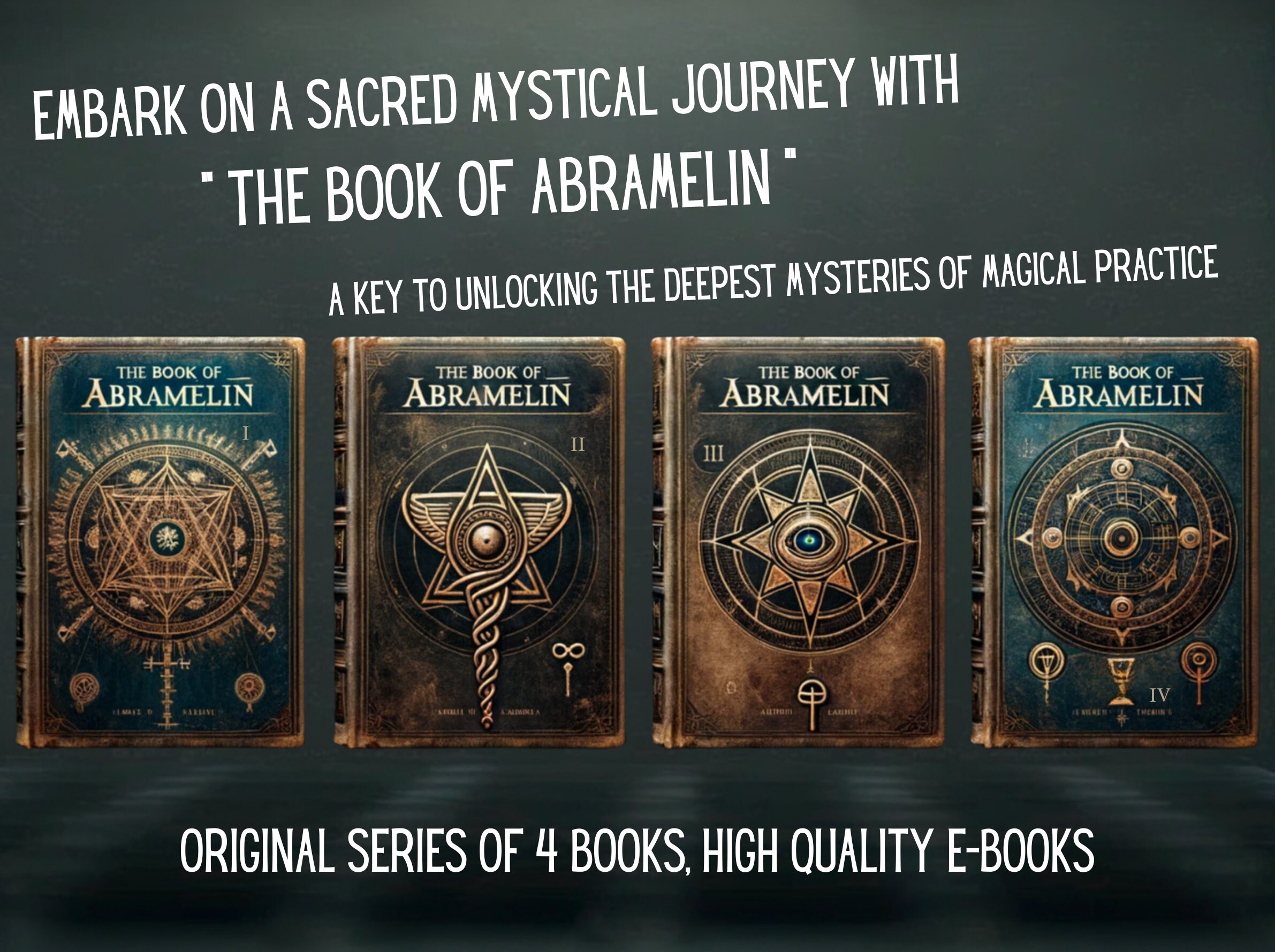 The Book of Abramelin, E-book original Copy of 15th Century Edition ...